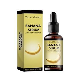 West&Month Banana Body Essential Oil Nourishes Waist Arm Light Skin Show Figure Massage Treatment (Option: 30ml-48g-4.13*1.18*1.18inch)