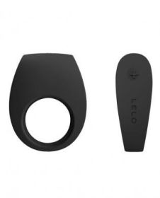 Tor II Silicone Rechargeable Couples Ring - Black (SKU: TCN-LL1821)